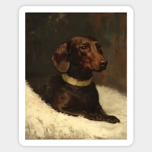 Dachshund Wiener Dog Sticker